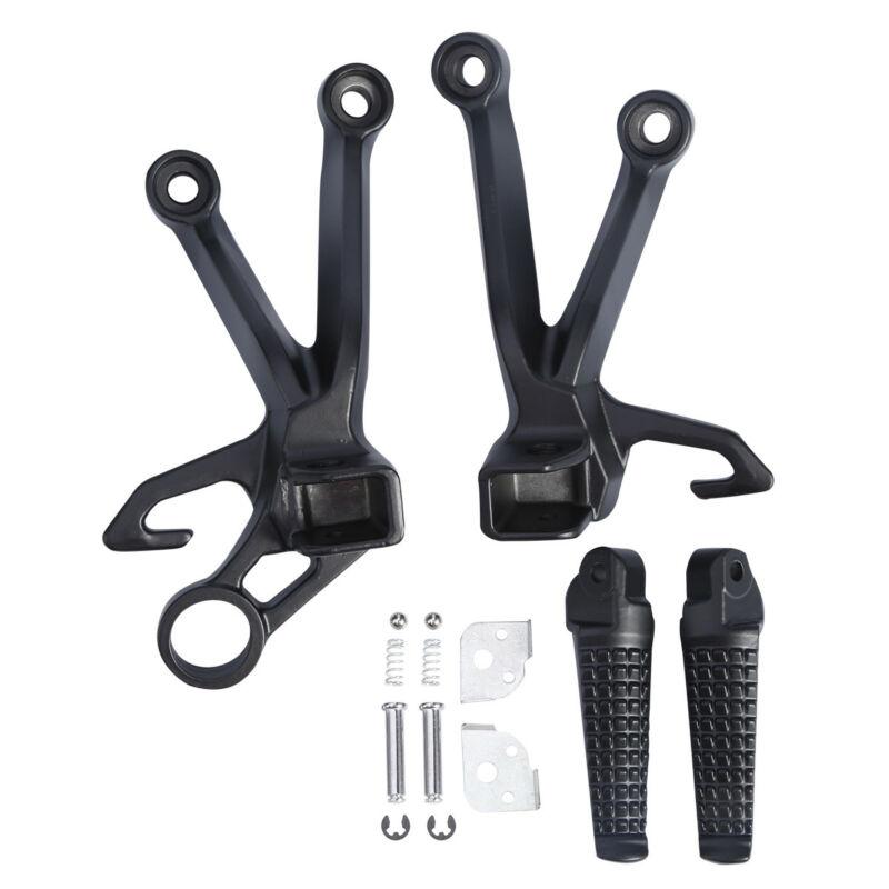 Motorcycle Rear Foot Pegs Footrest Bracket Set For Suzuki Gsxr1000 Gsxr 1000 2003 -2004 K3 K4