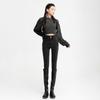 Double-buckle Elastic High-waisted Small-footed Jeans for Women's 2025 Autumn and Winter New Leggings, Pencil Jeans Look Thin