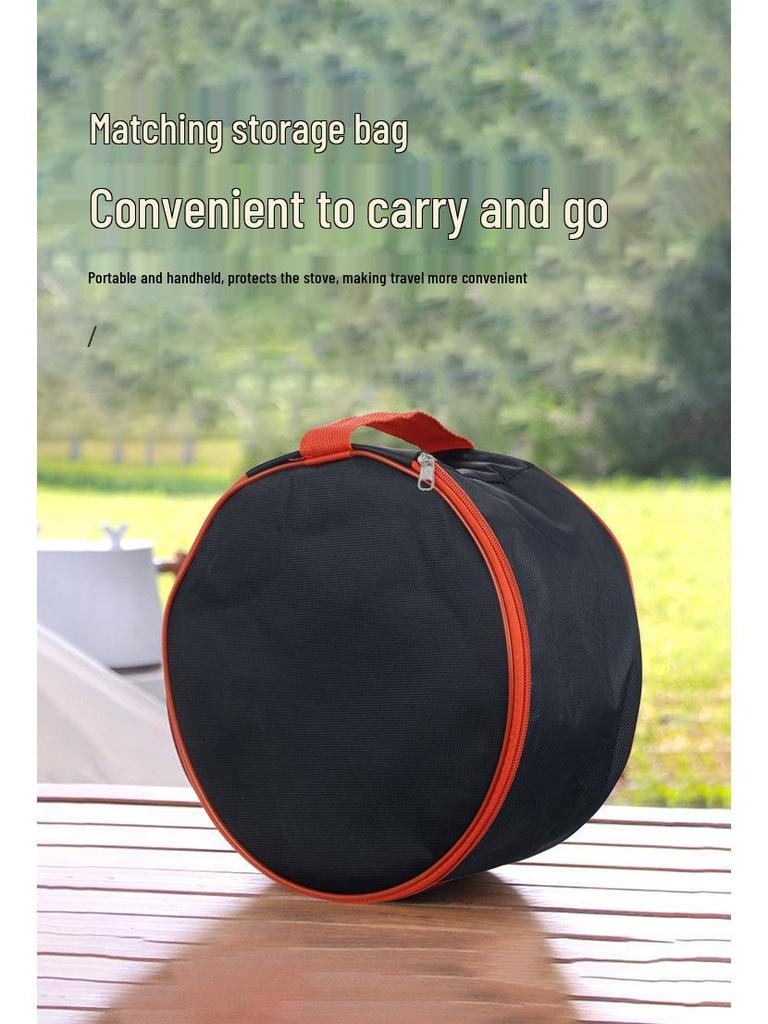 Windproof High-Power Infrared Portable Gas Stove for Outdoor Picnic