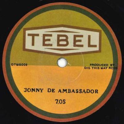 Disque 7 pouces JONNY DE AMBASSADOR / KRABAH - 7.05 / 7.05 Dub DTWS008 Dig This Way 2020 Italie Reggae, Ska & Dub