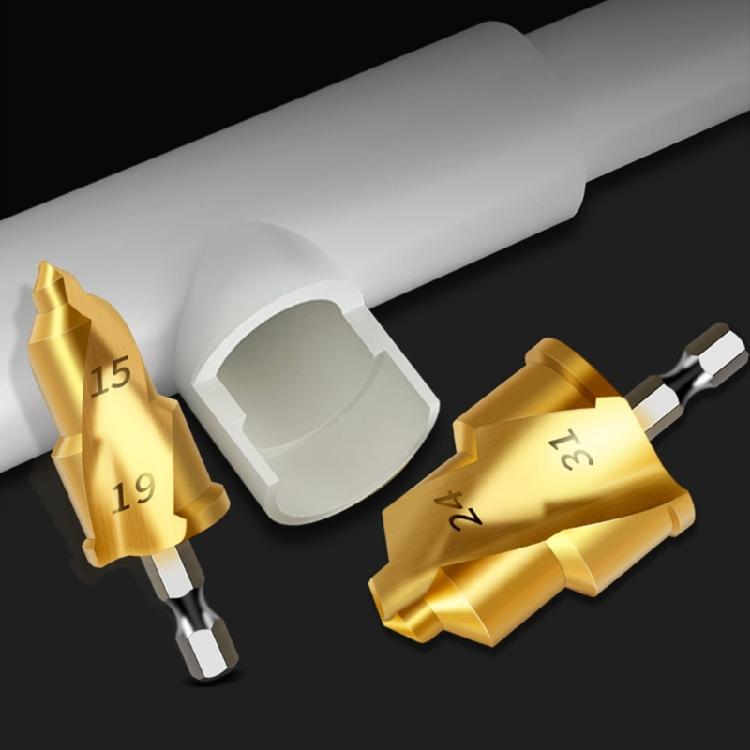 Lifting Stepped Drill Water Pipe Expansion Repair Drill Bit 20 25 32mm Multifunctional Hexagonal Shank Hole Opening