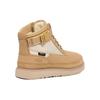 UGG Highland Utility Strap Suede Round Toe Lace-Up High-Top Sneakers Men Sneakers Brown 1143985-SSAL
