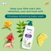 Himalaya Refreshing Baby Wash 400ml Pack For Gentle Cooling Summer Bath With Watermelon Neem Lemon