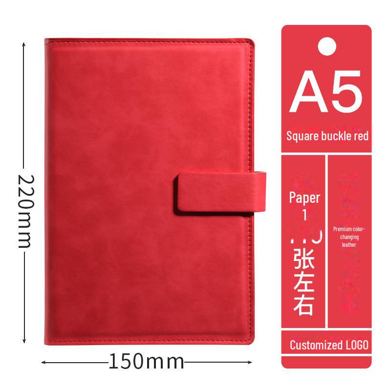 Customized A5 Thickened Notepad with Creative Buckle and Logo for Business