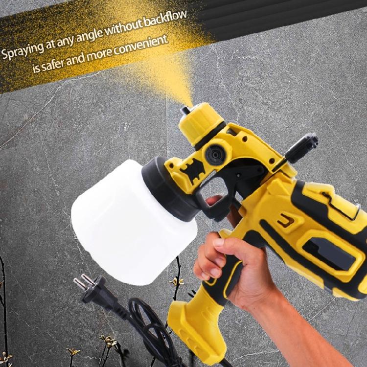 650W Cordless Electric Sprayer Guns High Power HVLP Paint Sprayer Auto Furniture Steel Coating Airbrush 1400mL Capacity