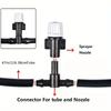 10m Drip Irrigation Cooling System Automatic Watering Pump Controller for Home Garden Courtyard Sprinkler Drip Irrigation Device
