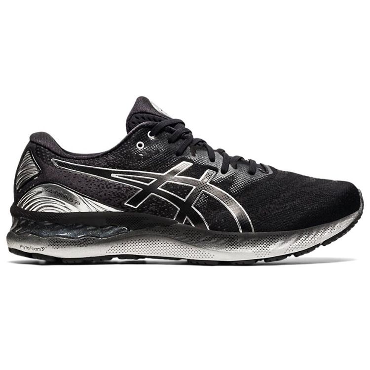 Asics Gel Nimbus 23 Platinum Black Pure Silver Men Sneakers 1011B156-001