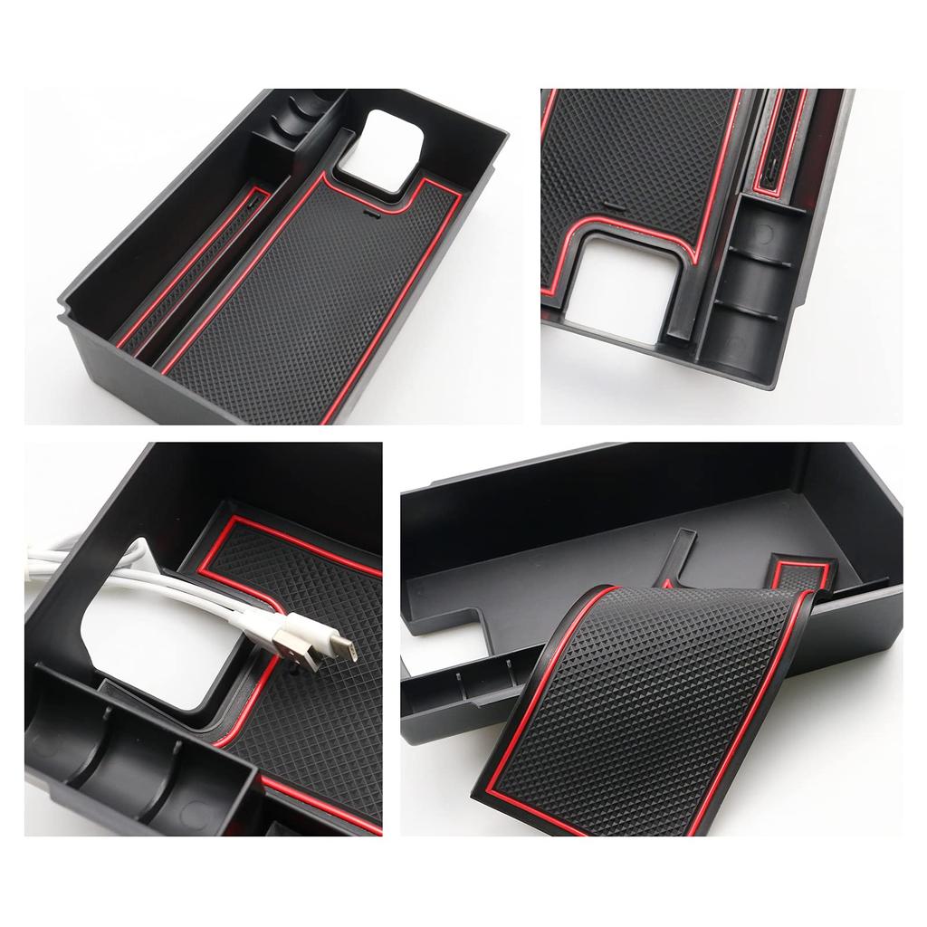 HUAHAO New Toyota Harrier 80 Series Dedicated Center Console Box, Center Console Tray, Interior