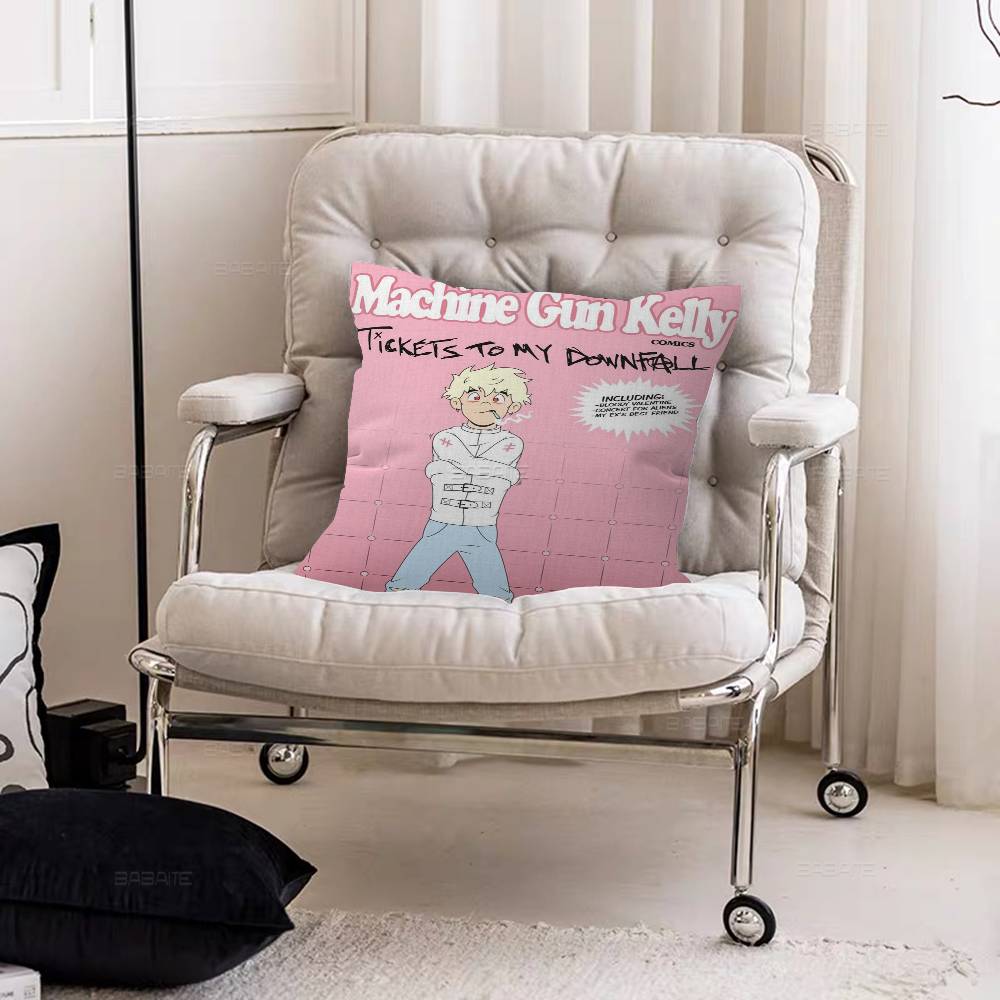 MGK M-Machine Gun K-Kelly Stitch Lucky Dragon pillow cover sofa cushion cover home room decoration children gift