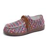 Fashion Shoes Female 2025 Lace-up Women's Flats Fashion Printing Hot Sale Plus Size Best Seller Light Outdoor Casual Flat Single Shoes