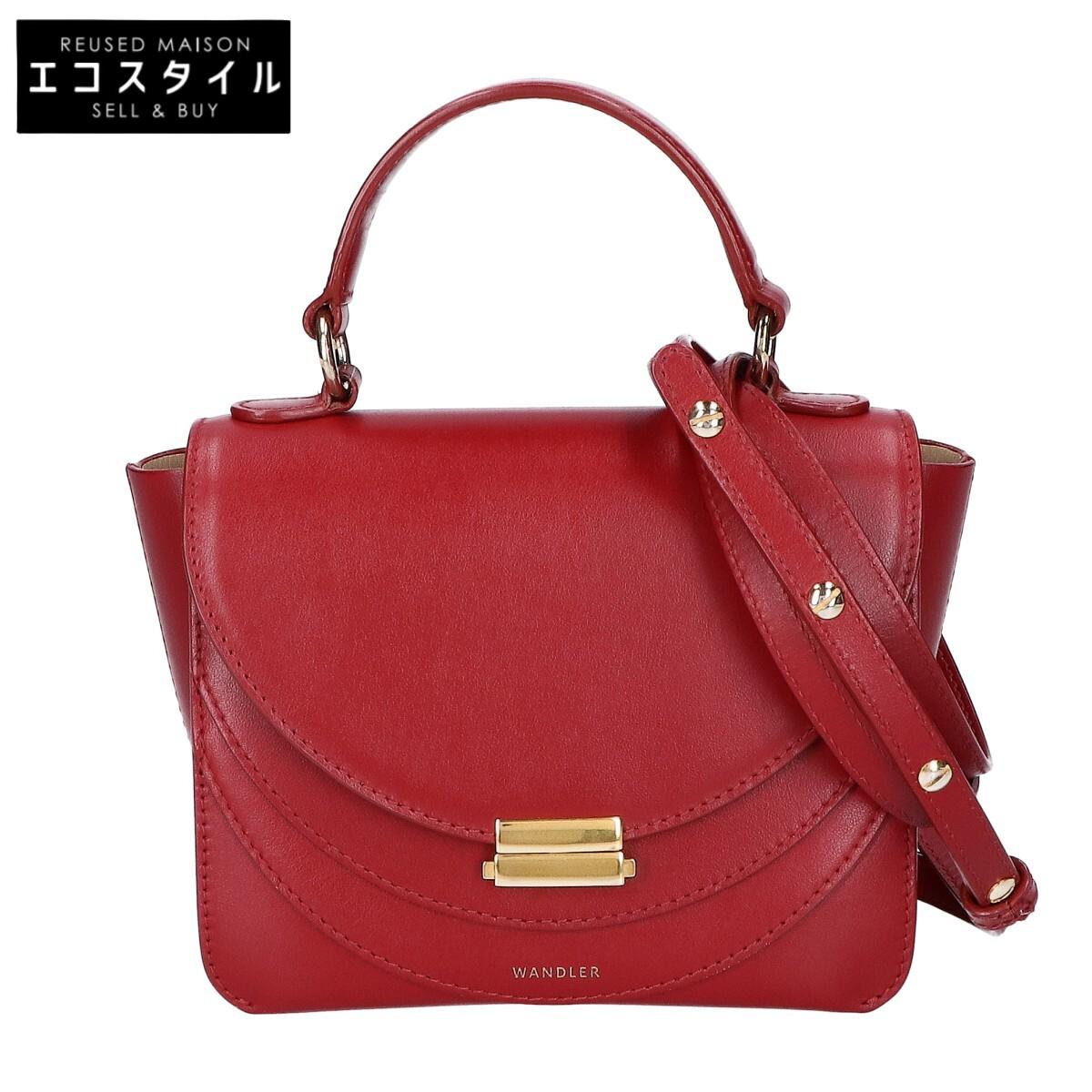 

WANDLER LUNA MINI BAG 2WAY Mini Handbag RedUsed