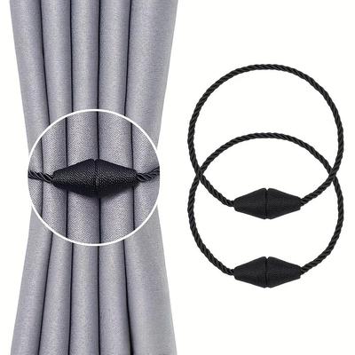 Magnetischer Gardinenraffhalter Ohne Bohren Gardinenhalter Zylinder Gardinenschnalle Gardinenclip Heim-Gardinenzubehör