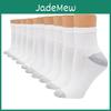 10 Womens With Pairs Socks Color Matching In Spring And Summer Shallow Cut Sweat Wicking And Breathable