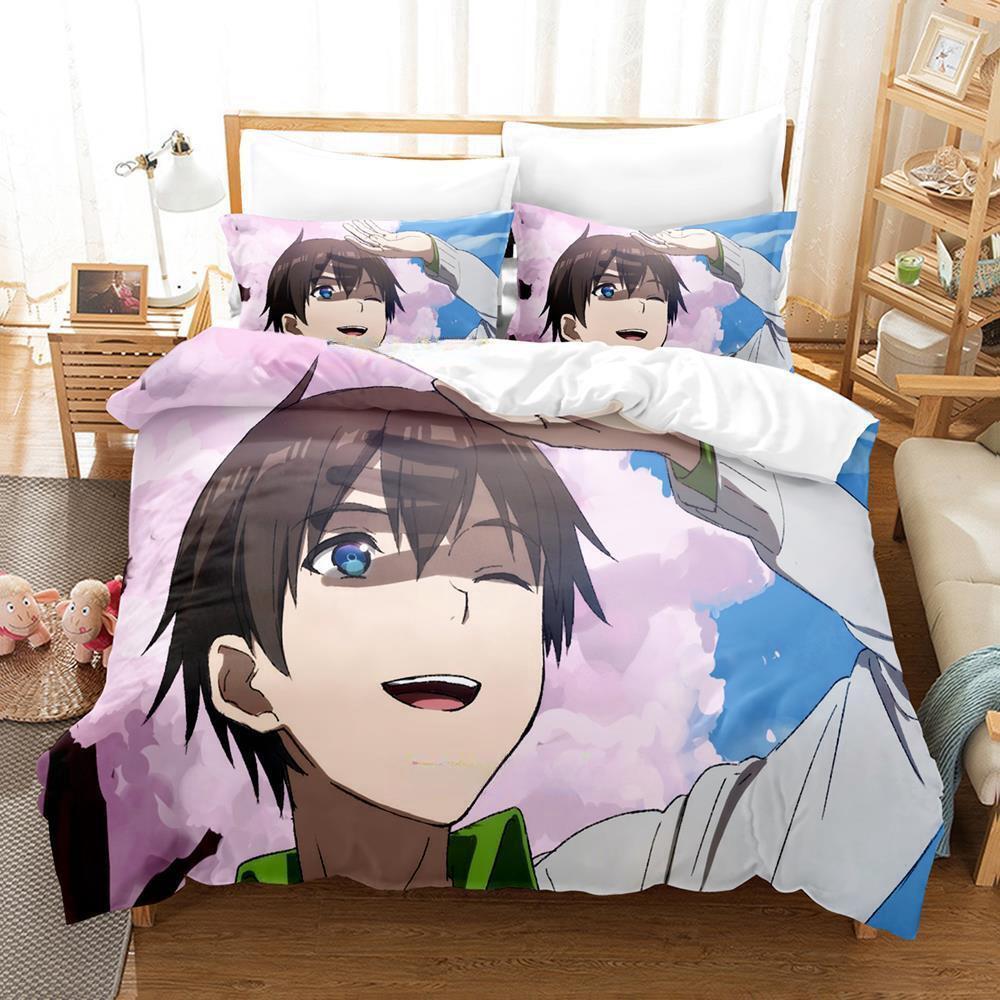 New Remake Our Life! Bedding Set Single Twin Full Queen King Size Bed Set Adult Kid Bedroom Duvet Cover Sets Anime Bed Sheet Set