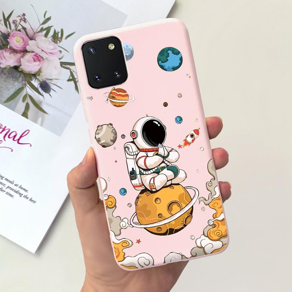 For Samsung Galaxy Note 10 Lite Case Cute Candy Painted Cover Soft TPU Phone Case For Samsung Note10 Lite Galaxy S10 Lite Bumper
