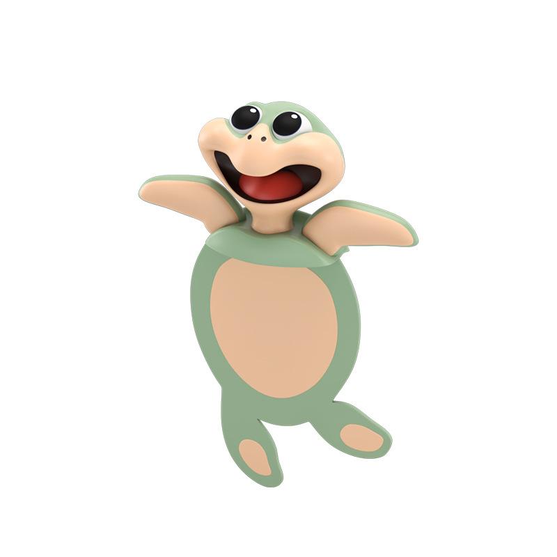 1pc 3D Ocean Cartoon Animal Bookmark  for Gift Teens Boys and Girls Students PVC