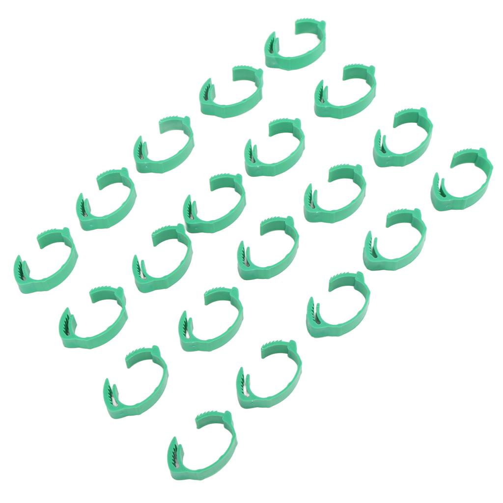 100 db Csirke Azonosító Lábgyűrű Állítható DIY Csíptetős Kacsa Gyűrű Gácsérokhoz Galambokhoz Zöld
