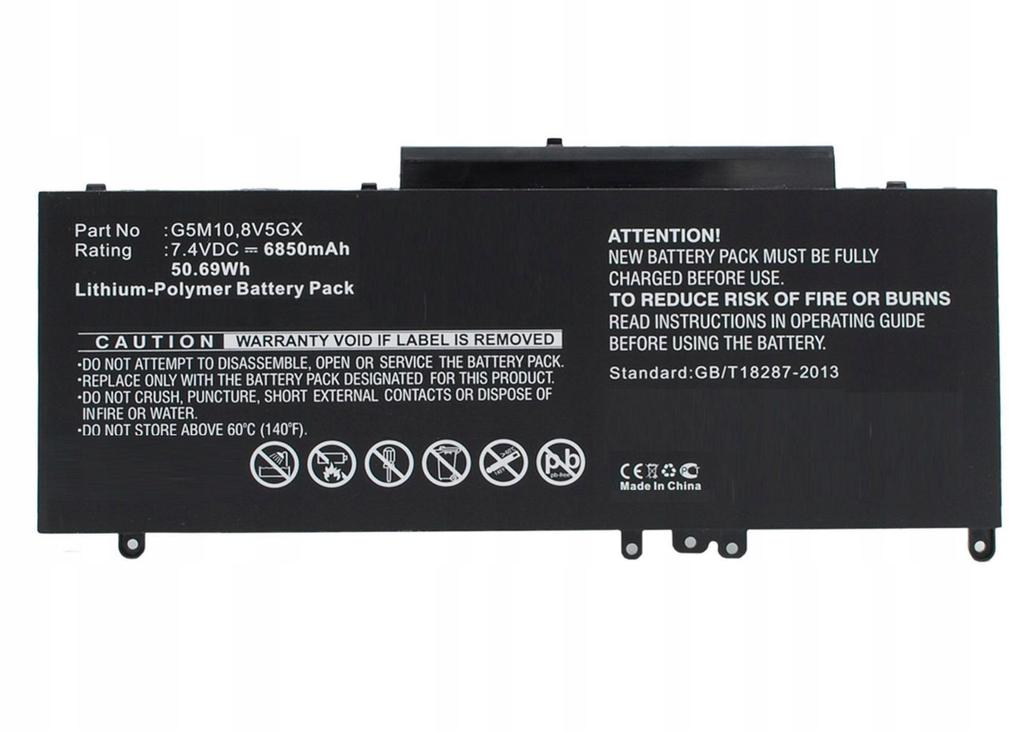 Coreparts 51Wh 7.4V 6 Cell Battery Mbxde-Ba0067