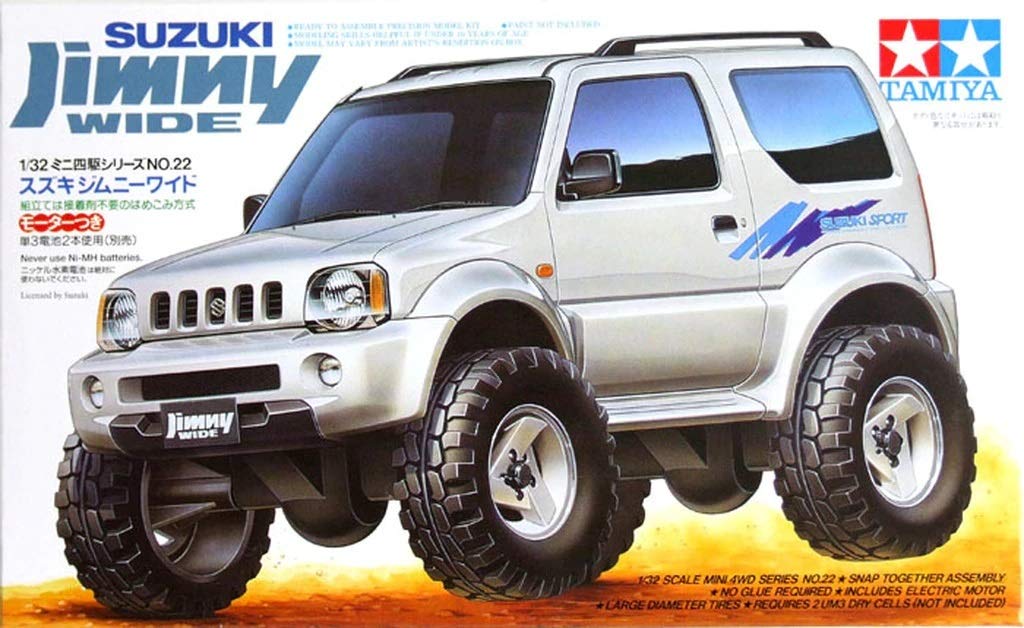 Tamiya Comical Mini 4WD Series 22 Jimny Wide Plastic Model Kit 19022 No.