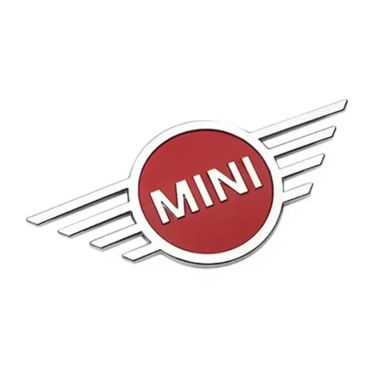 for Mini Cooper Countryman F54 F55 F56 F60 F57 ABS Car Emblem Rear Front Badge Sticker Exterior Decoration Auto Logo Accessories