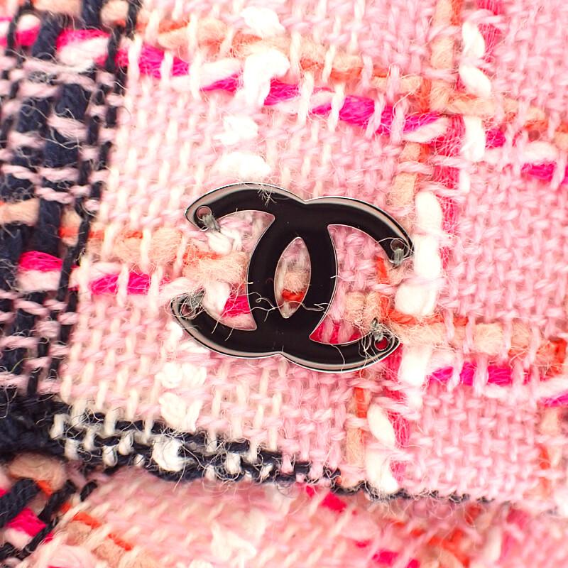 Chanel AAA008_B16357_NX209 Cap Pink Cotton Women