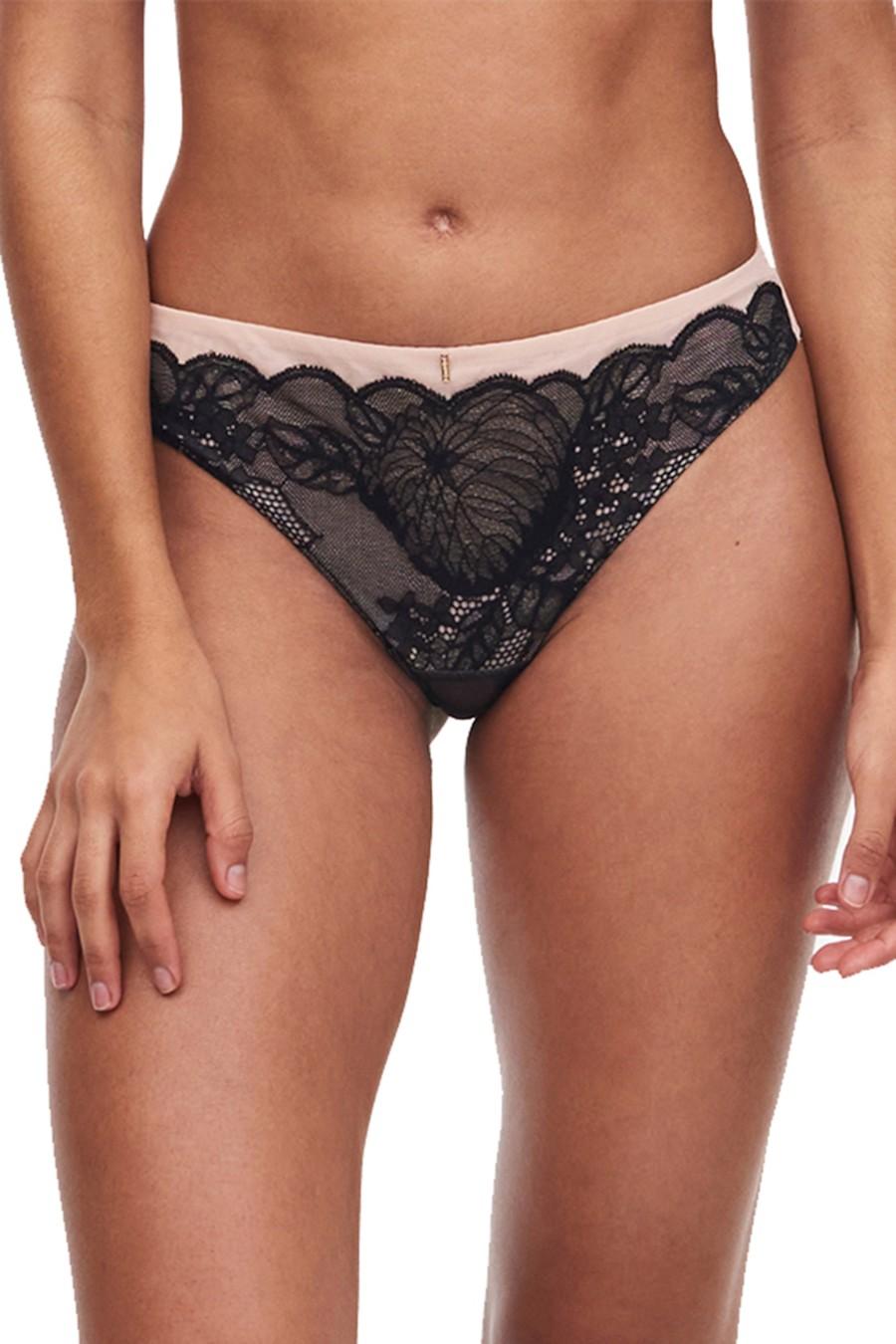 

Chantelle Brazilian panties (95246) 4(L) прозорий колір чорний