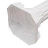 4-Piece Wedding Roman Columns Set, 34.65-Inch Artistic Greek Columns, Plastic Flower Pot Holders, White Decor