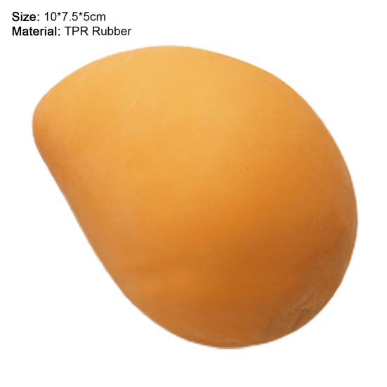 Mango Squeeze Toy Stress Relieve Quick Recovery Finger Toy Lovely Decompression Mango Fidget Toys for Relax