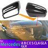 Kryty bočních zrcátek pro Mercedes Benz W176 W246 W212 W204 C117 X156 X204 W221 C218 ABCES CLA GLA Třída GLK černá Vyměnit
