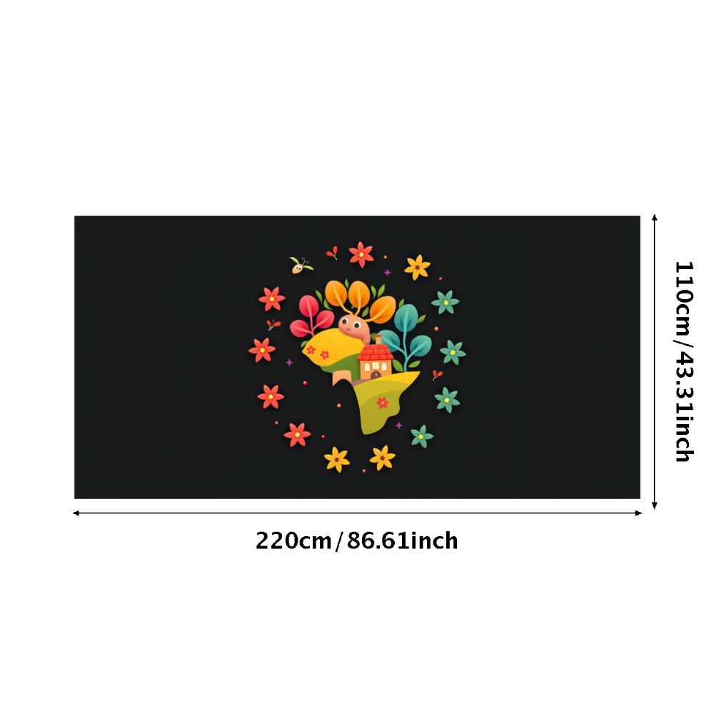 

Colorful Floral Spring Banner Home Decor Decorative Design Garden Celebration for Spring Festival Nature Event Indoor Decoration