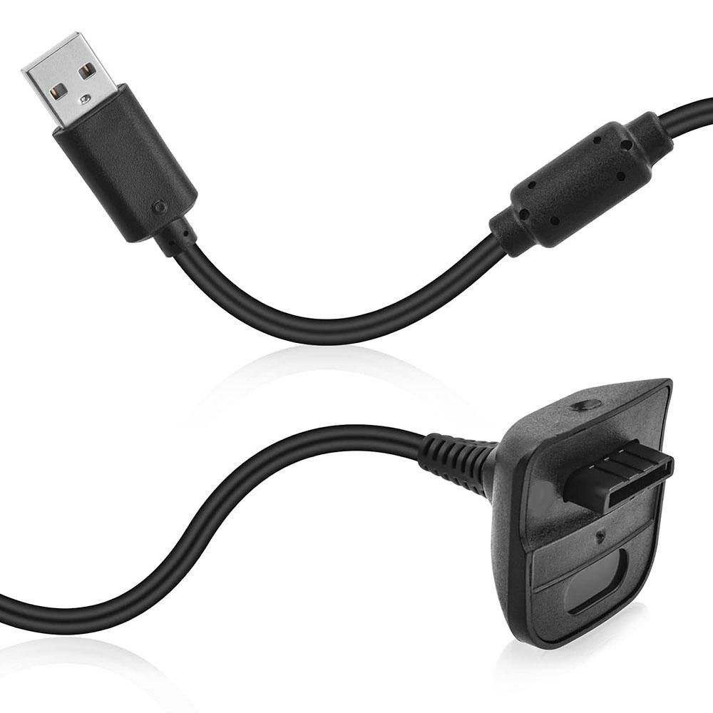 USB Charging Cable Line 1.8m For Xbox 360 / Xbox 360 Slim  Wireless Controller