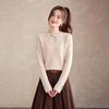 Shexi Women's 100% Cashmere Knit Sweater with Hollow Details