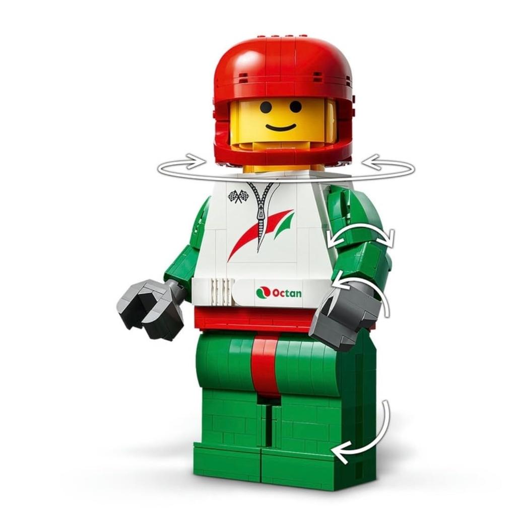 LEGO Race Driver Deluxe Minifigure Building Kit 40819 (Limited Distribution Item, Officially Distributed in Japan)