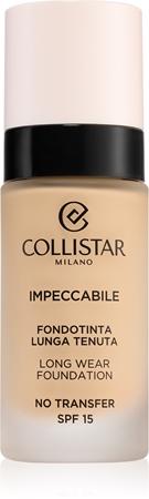 

Collistar Impeccabile Long Wear Foundation long-lasting foundation TU прозрачный