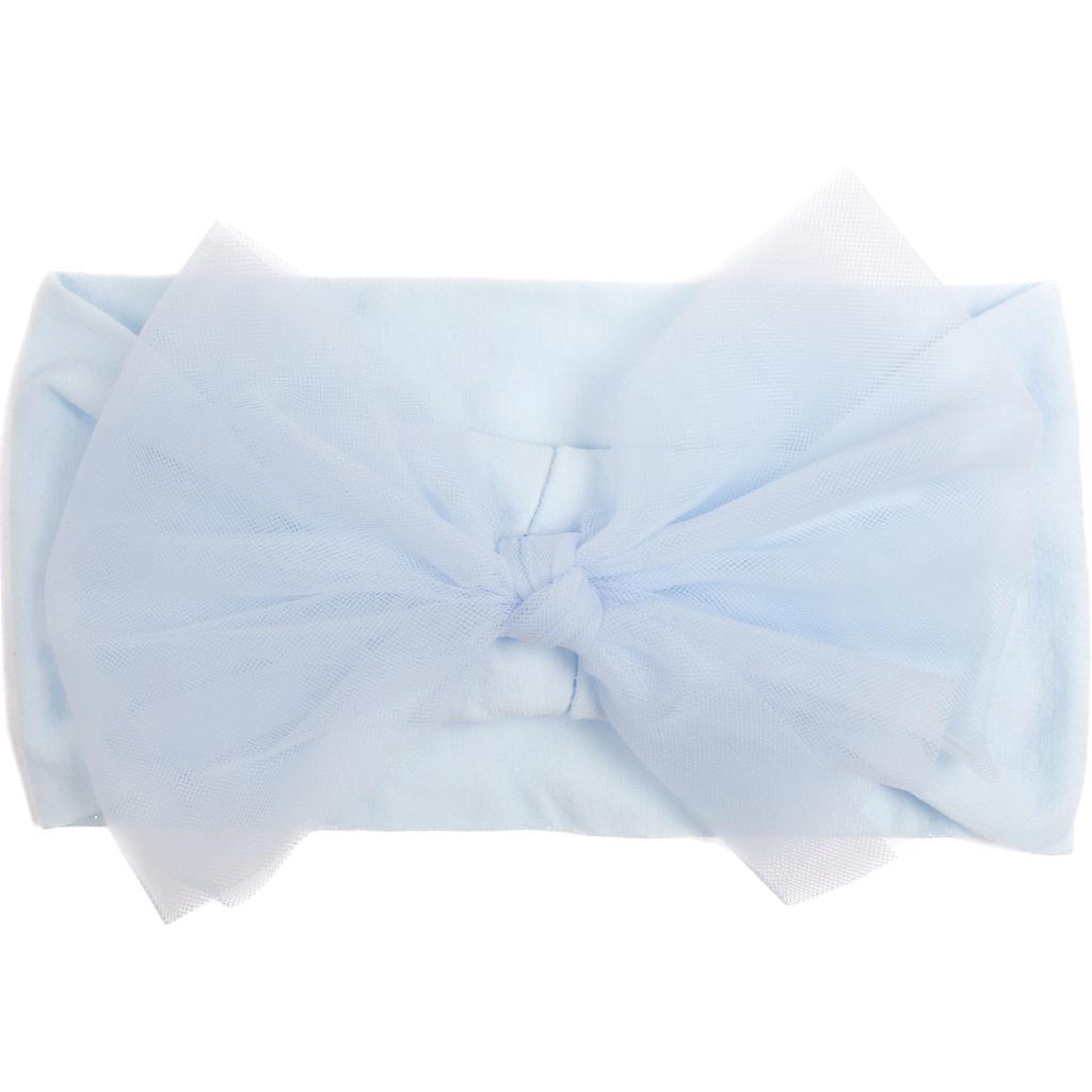 Baby Hair Accessories Headband Baby Newborn Mesh Bow Baby Girl Headband