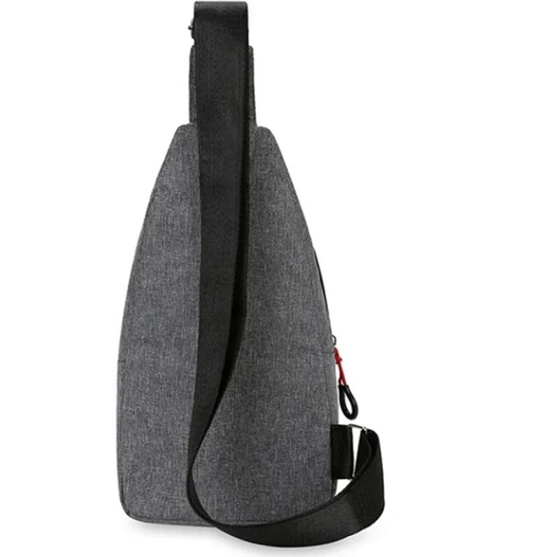 Pánská náprsní taška 2025 Nová ležérní módní taška přes rameno Crossbody korejský cyklistický batoh pro muže