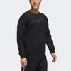 Adidas Sweatshirts Men's Black Crew Neck Moderate Regular GM4413