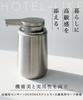 Automatic Stainless Steel Rechargeable Soap Dispenser - Rust-Resistant, for Hand Soap, Dish Soap, Kitchen Soap, Refillable Bottles, Suitable for Bathr