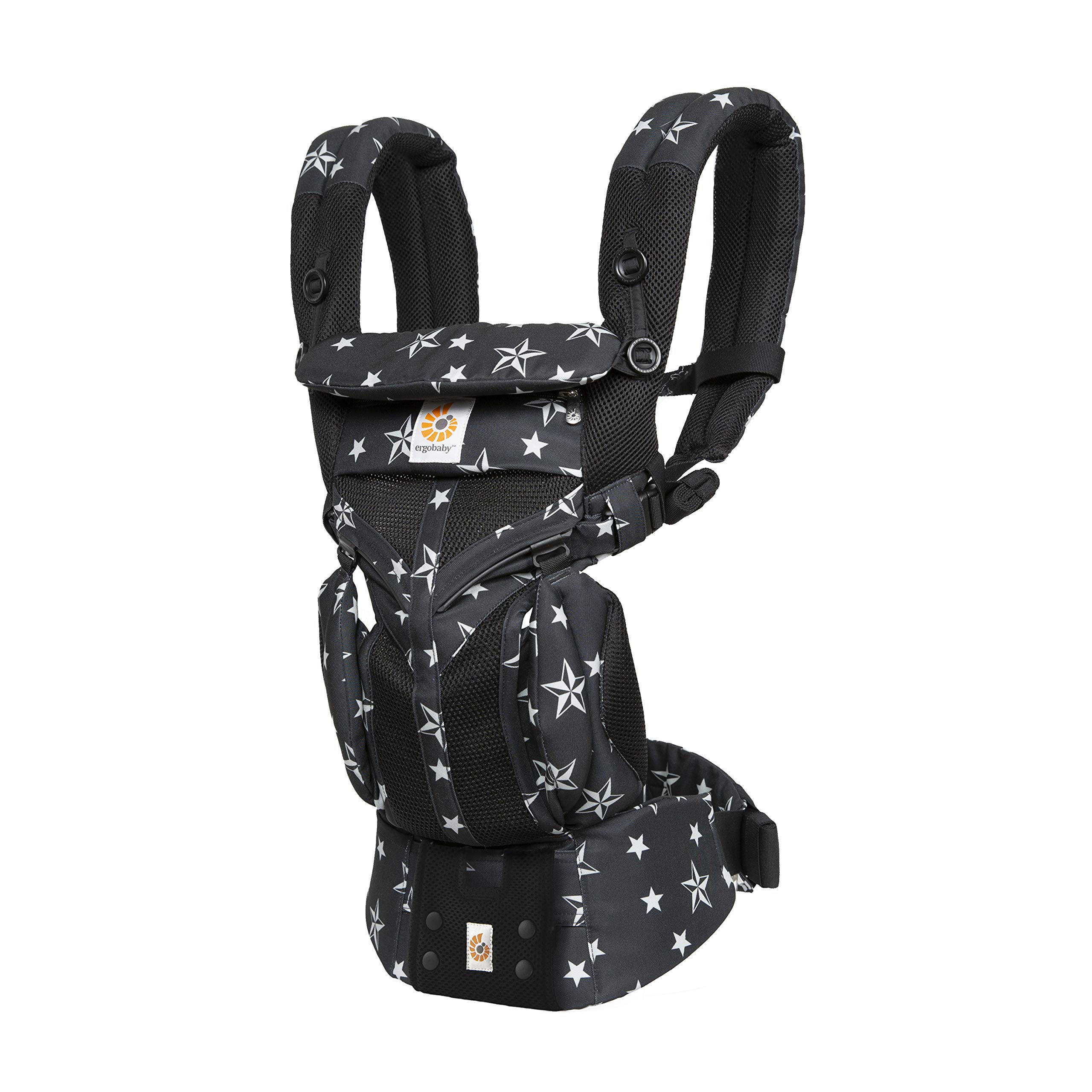 

Ergobaby ERGO Baby Ergobaby Сетчатый слинг для ребенка для ношения спереди и сзади Официальная гарантия на продукт для Японии Ребенок подходит по мере роста вашего ребенка Omni 360 Cool Star 0 месяцев