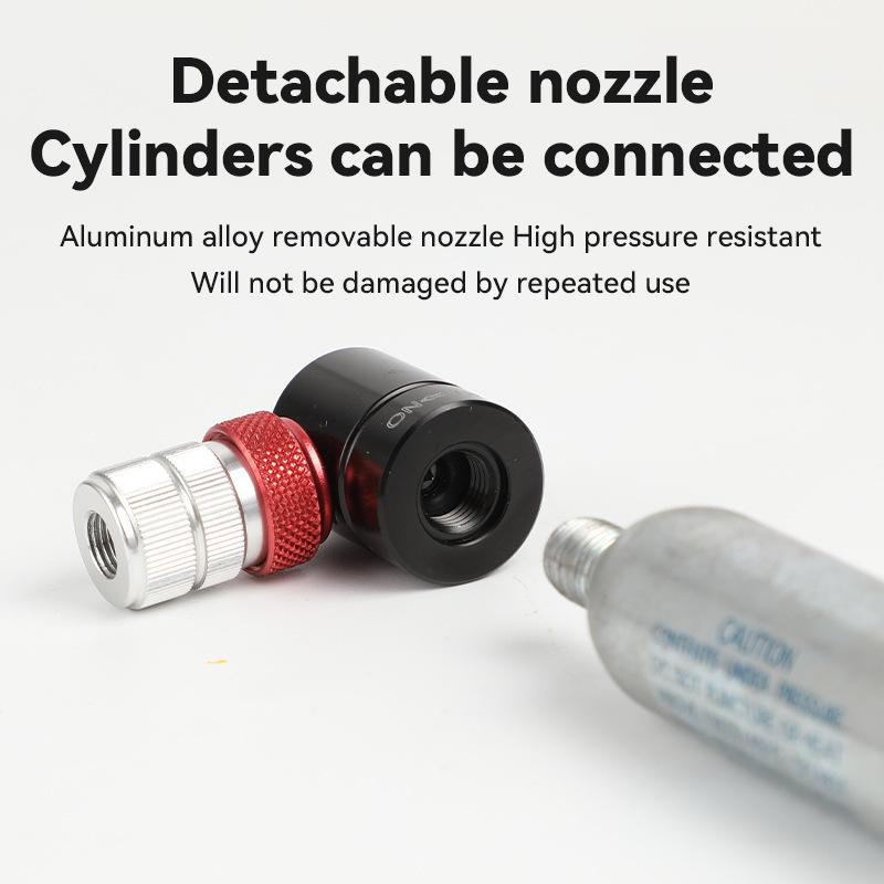 Bicycle Portable Mini Pump, Suitable for Both American and French Multifunctional Pumps
