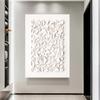 Modern 2D Flat Shapes Texture Prints Posters,  Wabi-sabi Style White Geometry Canvas Painting Wall Arts Wall Decor Unframe