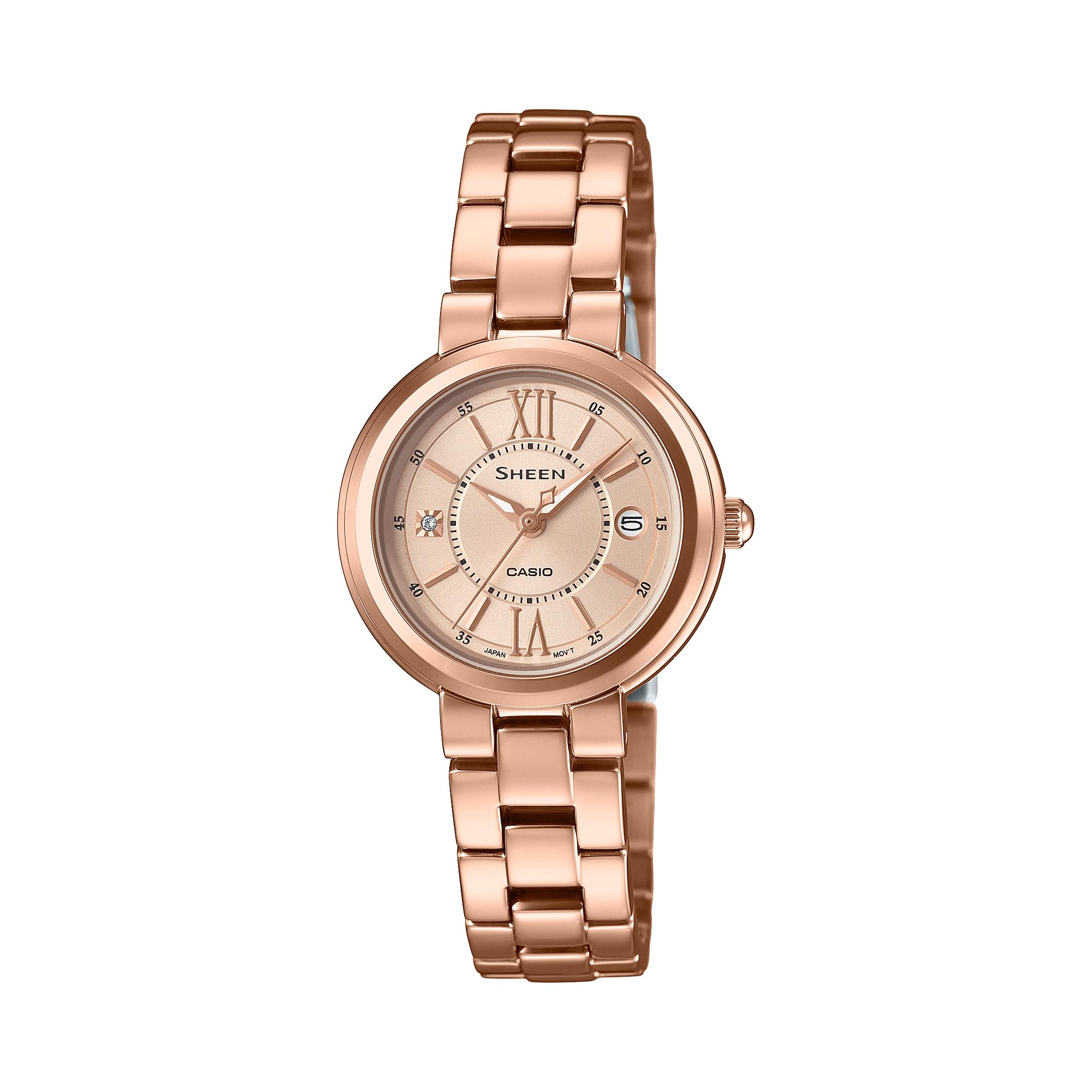 Casio Men s Analog Quartz Watch SHE-4528PG-9A
