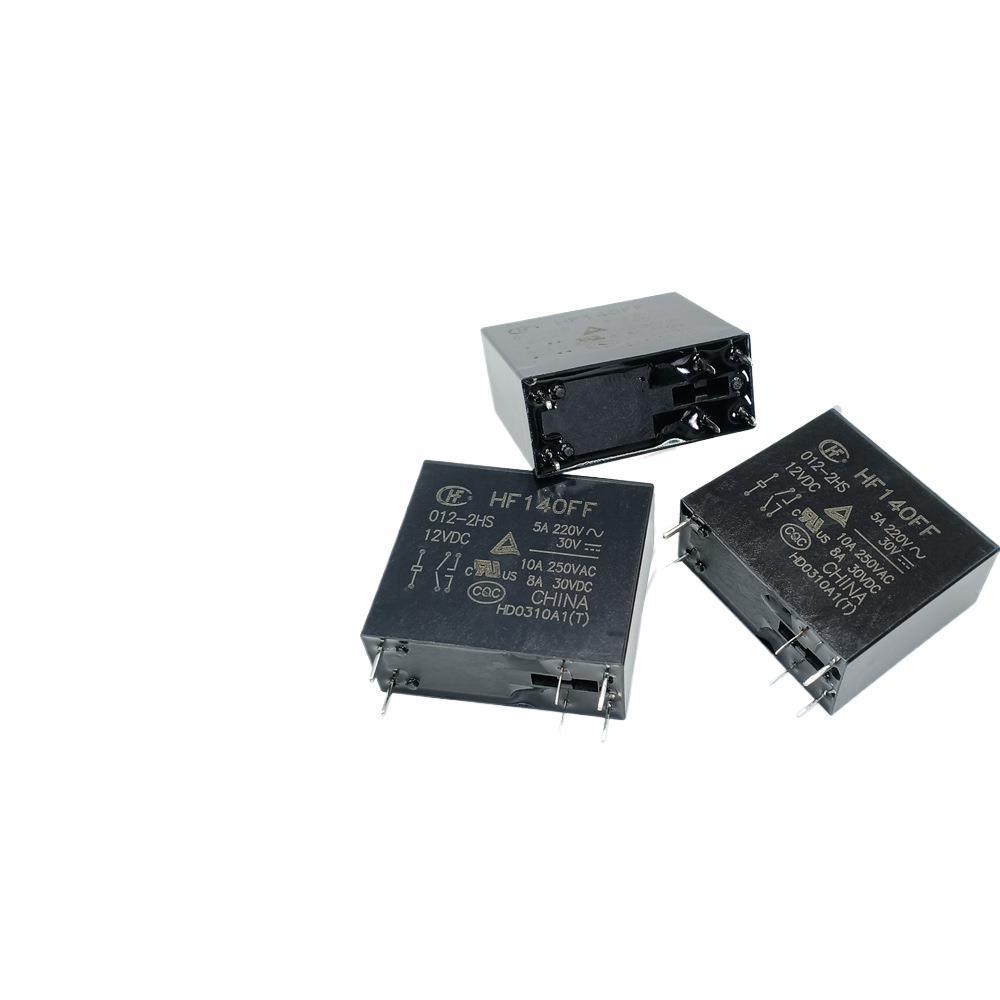 New Genuine Hongfa Relay HF140FF: 12V/24V, 6-Pin, 10A, Dual NO Configuration