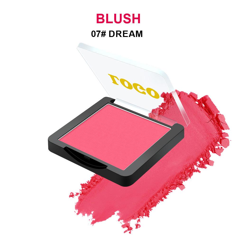 Versatile Matte Blush Palette: Low-Saturation, Single-Color Option