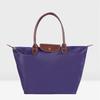 Women's Nylon Folding Shoulder Bag: Waterproof, Versatile for Gym, Sports, Shopping, and Storage