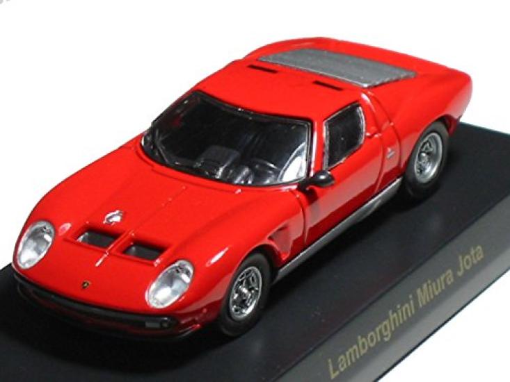 Kyosho Lamborghini Miniature Car Collection 4 Miura P400SVJ Red Miura Jota 1/64