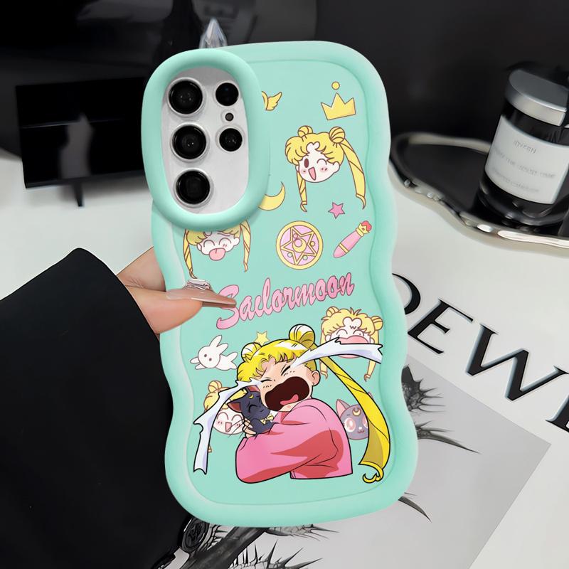 Cute Sailor-Moons Anime Case for Xiaomi Redmi Note 11 Pro 5G 12 13 11 Pro Plus 10S 10 8 9 Pro 9S 10 Lite13 5G Shockproof Cover