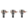 3 Stück A1M Volumen Tonregelung Gitarrenpotentiometer Elektrische Gitarren Regelpotentiometer Gitarrenverstärker Potentiometer Einfach zu bedienen