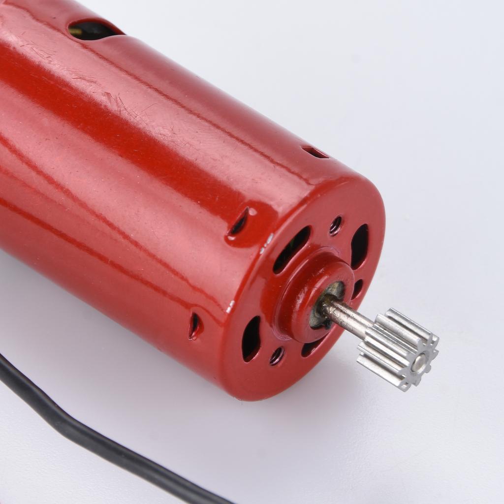 1Pcs 6V-7.2V Motor Vermelho Motor 390 Peças de Reposição Para Modelo de Tanque RC Henglong 1/16 Peças de Upgrade Versão 6.0/7.0