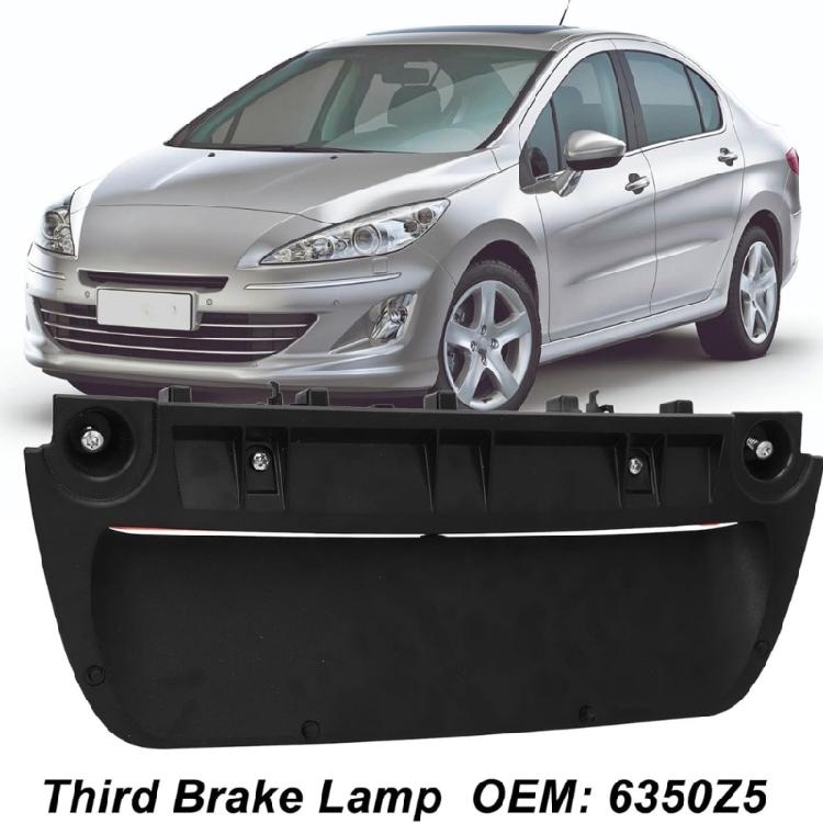 6350Z5 6350EF 6350KJ High Mount LED Tail Rear Brake Light Auto Accessory for 408 206 207 Brake Lamp Brake Light